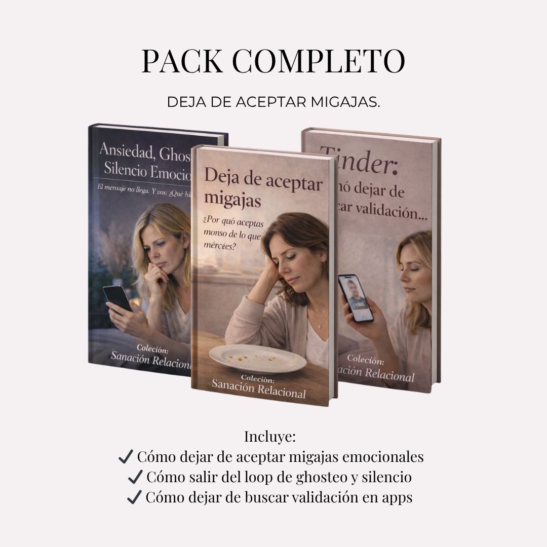 Pack 3 libros.
